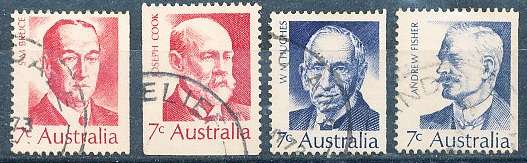 AUSTRALIA  1972 -   Christmas  SET   -  FINE USED