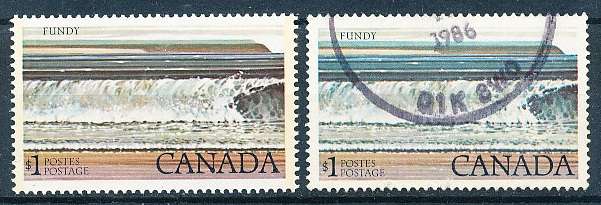 CANADA  1979  -  Fundy National Park  -  FINE  MINT and USED