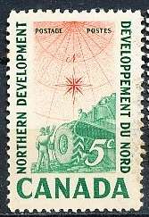 CANADA  1961  - Northern Development   -  MINT