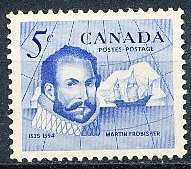 CANADA  1963  -    Martin Frobisher Commemoration  -  MINT