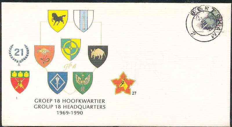 RSA   -  SA  ARMY   COVER   no 27  -   FINE ITEM