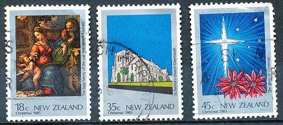 NEW ZEALAND   - 1983   Christmas   -   FINE USED