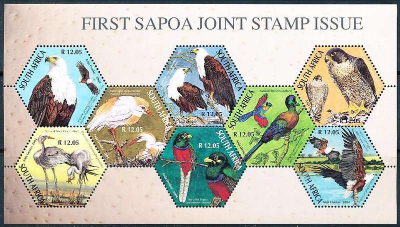 RSA  - 2004 -    First Joint Issue   SHEET   - FINE  MINT