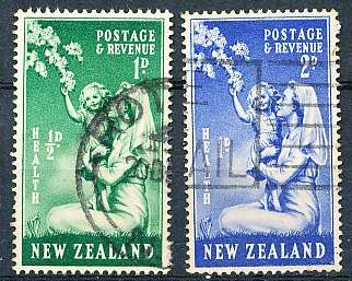 NEW ZEALAND   - 1949   Health Stamps    -  FINE USED