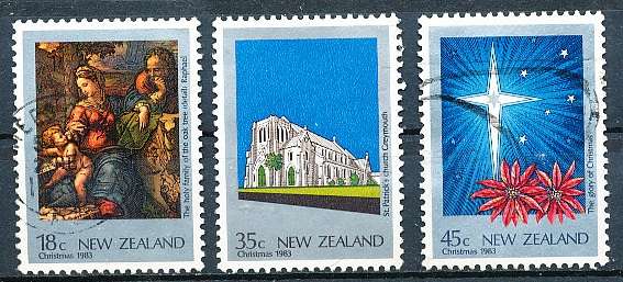 NEW ZEALAND   - 1983   Christmas   -   FINE USED