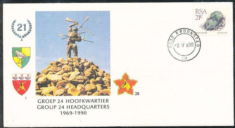 RSA   -  SA  ARMY   COVER   no 28  -   FINE ITEM