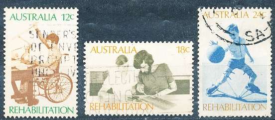 AUSTRALIA  1972 -   Rehabilitation  SET -  FINE USED