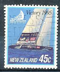 NEW ZEALAND   - 1995   Victory in 1995 America's Cup   -     FINE USED