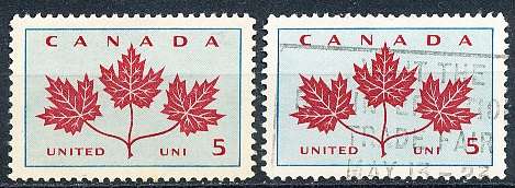 CANADA  1964  - Canadian Unity -  FINE MINT and  USED