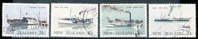 NEW ZEALAND   - 1984   Ferry Boats   -   FINE USED