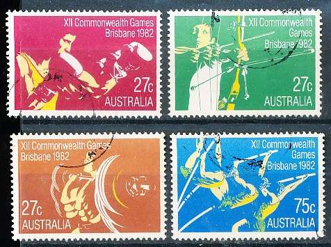 AUSTRALIA  1982 -   Commonwealth Games - Brisbane  SET   -   FINE USED
