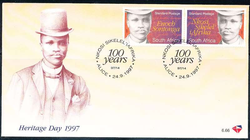 RSA -  1997  - Nkosi Sikele'i Afrika, National Anthem -    F/D  COVER - FINE  ITEM
