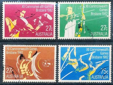 AUSTRALIA  1982 -   Commonwealth Games - Brisbane  SET   -   FINE USED