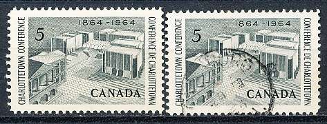 CANADA  1964  -    Charlottetown Conference    - FINE  MINT and USED