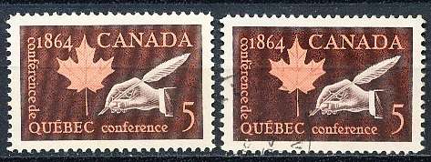CANADA  1964  -     Quebec Conference    -   MINT and USED