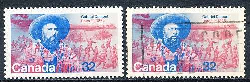 CANADA  1985  -    North-West Rebellion -  FINE  MINT and USED
