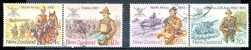 NEW ZEALAND   - 1984   Military History    -   FINE USED