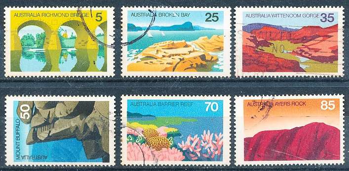 AUSTRALIA  1976 -   Scenes  SET -   FINE USED