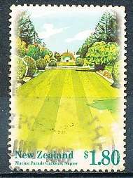 NEW ZEALAND   - 1996   Scenic Gardens  TOP VALUE    -   FINE USED