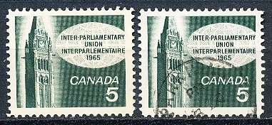 CANADA  1965  -  Union Conference, Ottawa   -  FINE  MINT and USED