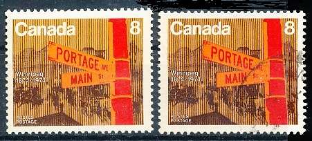CANADA  1974  -    Winnipeg Centennial  -     MINT and USED