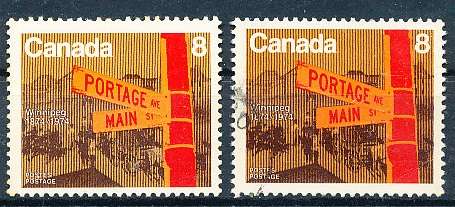 CANADA  1974  -    Winnipeg Centennial   -  FINE  MINT and USED