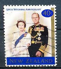 NEW ZEALAND   - 1997  Elizabeth and Prince Philip -   FINE USED