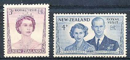NEW ZEALAND   - 1953   Royal Visit   -  MINT