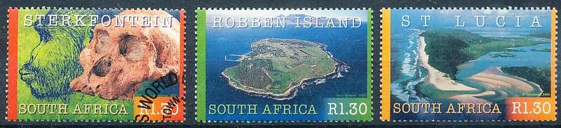 RSA -  2000  -   World Heritage Sites     - FINE  MINT