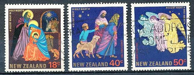 NEW ZEALAND   - 1985   Christmas   -     FINE USED