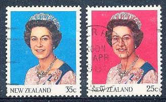 NEW ZEALAND   - 1985  Queen Elizabeth II   -     FINE USED