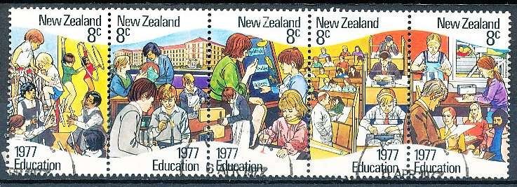 NEW ZEALAND   - 1977   Education  SET -   FINE USED