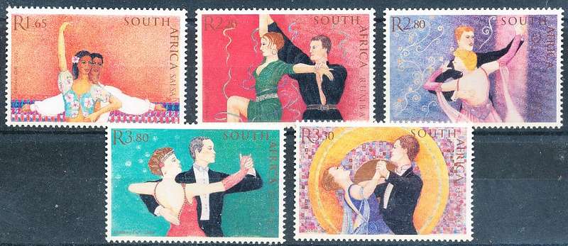RSA -  2003  -  Dances   SET  - FINE  MINT