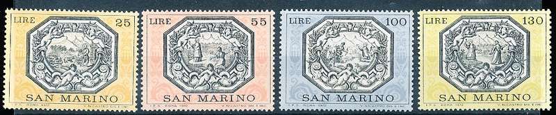 SAN MARINO  1972  -   Legends of St. Marinus FULL SET     -   FINE  MINT