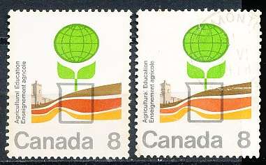 CANADA  1974  -    Ontario Agricultural College  -  FINE  MINT and USED