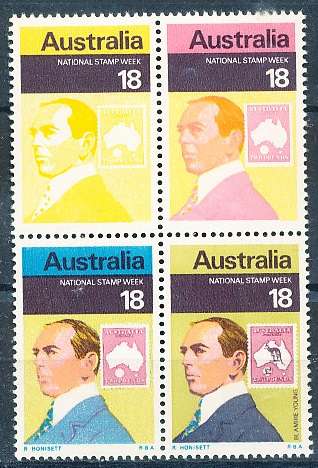 AUSTRALIA  1976 -    National Stamps Week  -   FINE  MINT