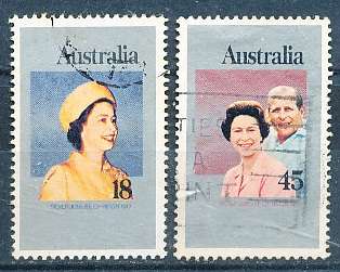 AUSTRALIA  1977 -    Reign of Queen Elizabeth II   SET -   FINE USED