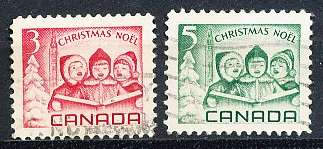 CANADA  1967  -    Christmas  FULL SET -  FINE USED