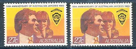 AUSTRALIA  1983 -  Australian Jaycees  -     MINT and  USED