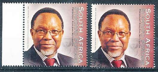 RSA  - 2009  -  President Kgalema Motlanthe    - FINE  MINT and USED