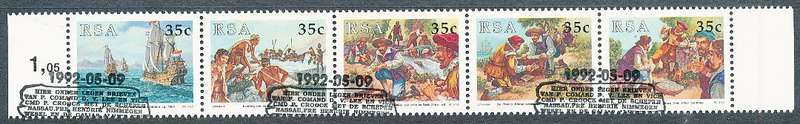 RSA -  1992  - National Stamp Day   SET  - FINE   CTO USED