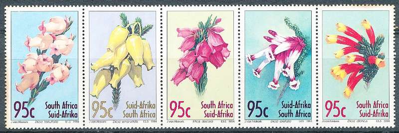 RSA -  1994  -   Flowers   SET  - FINE   MINT