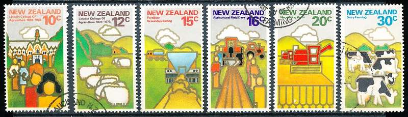 NEW ZEALAND   - 1978    College of Agriculture SET -   FINE USED