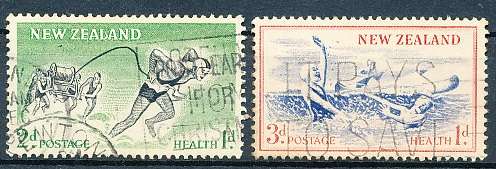 NEW ZEALAND   - 1957   Health Stamps  -  FINE USED