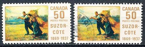 CANADA  1969  -  Marc  de Foy Suzor-Cote - Painter -  FINE  MINT and USED