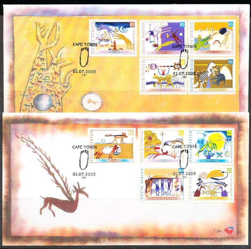 RSA -  2005 - Folklore and Legends   F/D  COVERS - FINE  ITEMS