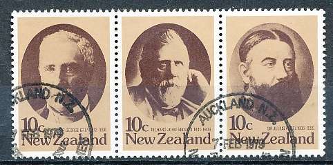 NEW ZEALAND   - 1979  Statesmen   SET -   FINE USED