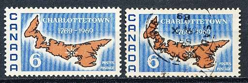 CANADA  1969  -  Prince Edward Island  -  FINE  MINT and USED
