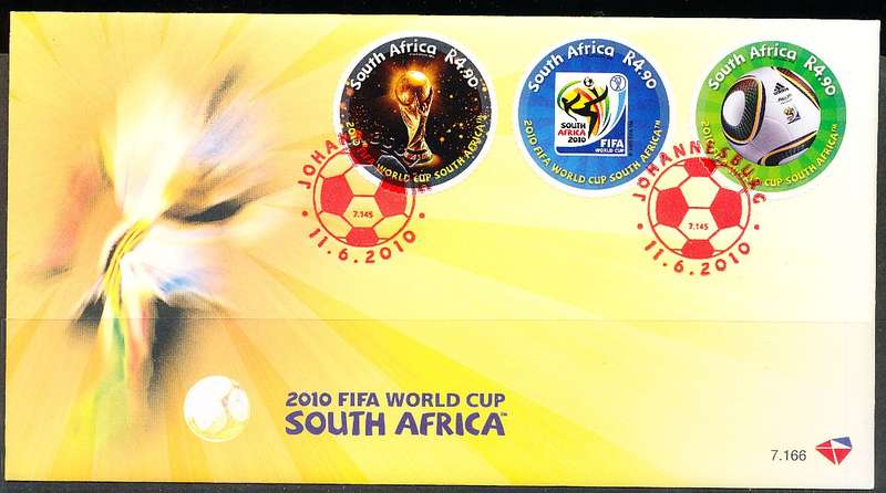 RSA -  2010 -   Football World Cup - South Africa  F/D  COVER - FINE  ITEM