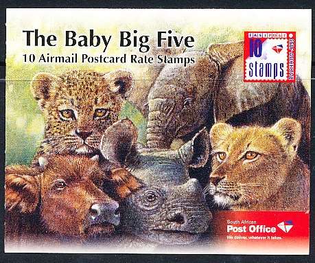 RSA  - 2012 -  Fauna - The Big Five. BOOKLET  12/07/2012   - FINE  MINT